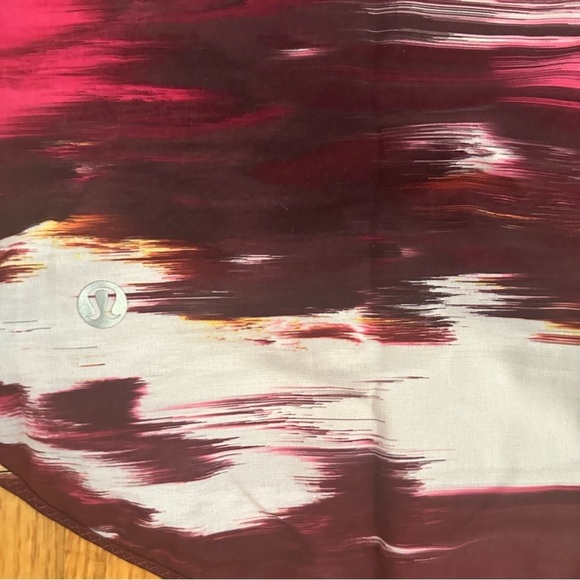 Lululemon 5 Mile Singlet pink Duck Sauce Pink Brown White(k11) - Picture 6 of 13